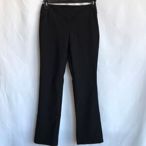 Nic+Zoe Wonder Stretch black slightly flared pants